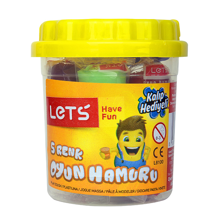 Тесто 750. Lets игрового теста 750 gr 10 renk l83100.